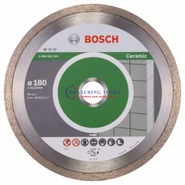 Bosch Professional For Ceramic 180 Mm X 22,23 Mm X 1,6 Mm Diamond Cutting Disc