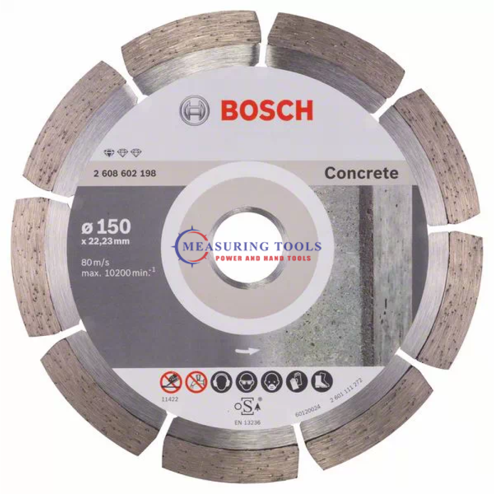 Bosch Professional For Concrete 150 Mm X 22,23 Mm X 2,0 Mm Diamond Cutting Disc Professional Diamond cutting disc image