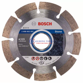 Bosch Professional For Stone 115 Mm X 22,23 Mm X 1,6 Mm Diamond Cutting Disc