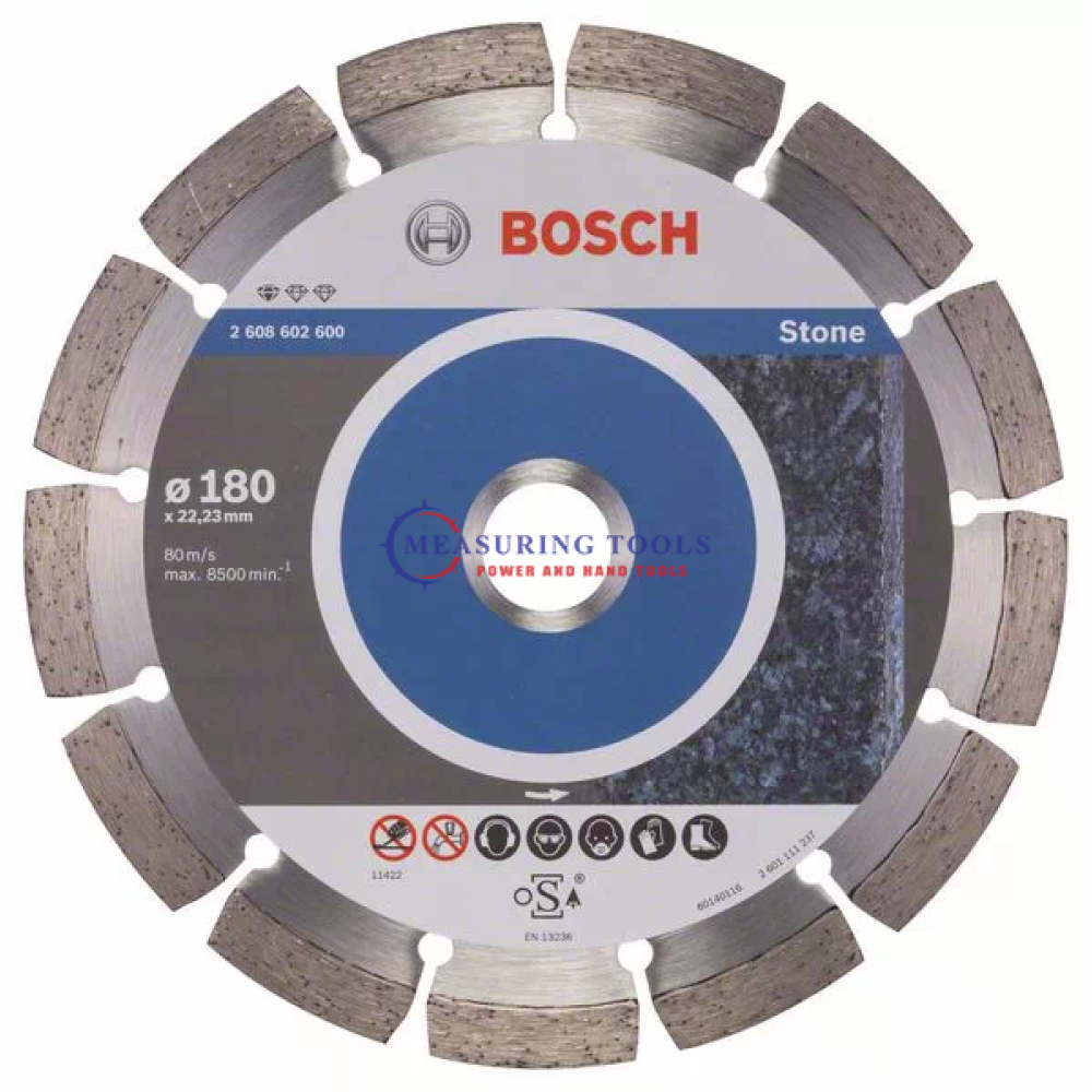 Bosch Professional For Stone 180 Mm X 22,23 Mm X 2 Mm Diamond Cutting Disc Professional Diamond cutting disc image