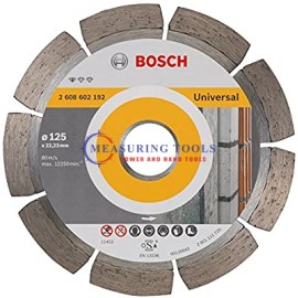 Bosch Professional For Universal 125 Mm X 22,23 Mm X 1,6 Mm Diamond Cutting Disc