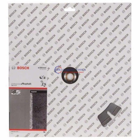 Bosch Professional For Asphalt 400 Mm X 20,00/25,40 Mm X 3,6 Mm Diamond Cutting Disc Professional Diamond cutting disc image