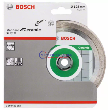 Bosch Professional For Ceramic 125 Mm X 22,23 Mm X 1,6 Mm Diamond Cutting Disc Professional Diamond cutting disc image