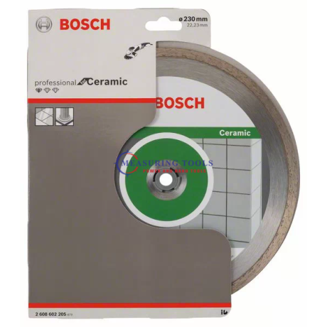 Bosch Professional For Ceramic 230 Mm X 22,23 Mm X 1,6 Mm Diamond Cutting Disc Professional Diamond cutting disc image