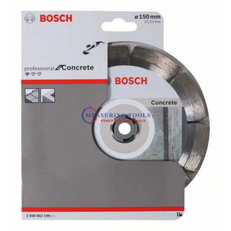 Bosch Professional For Concrete 150 Mm X 22,23 Mm X 2,0 Mm Diamond Cutting Disc Professional Diamond cutting disc image