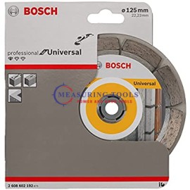 Bosch Professional For Universal 125 Mm X 22,23 Mm X 1,6 Mm Diamond Cutting Disc