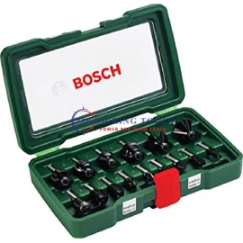 Bosch Routing 15pcs Routerbit Set (8mm)