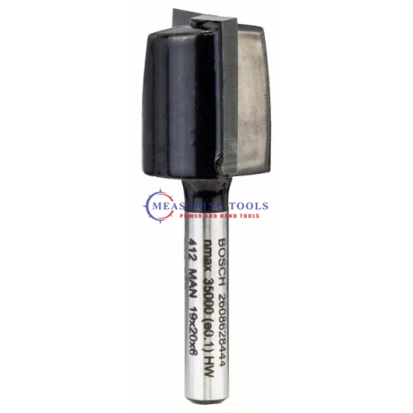 Bosch Routing Straight Bit 6 Mm, D1 19 Mm, L 19,5 Mm, G 51 Mm Routing bits image