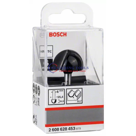 Bosch Routing Core Box Bit 6 Mm, R1 13 Mm, D 25 Mm, L 15,6 Mm, G 49 Mm Routing bits image