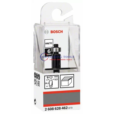Bosch Routing Flush Trim Bit 6 Mm, D 10 Mm, L 12,7 Mm, G 56 Mm Routing bits image