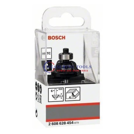 Bosch Routing Roman Ogee Bit 6 Mm, R1 4,1 Mm, D 29 Mm, L 12,4 Mm, G 54 Mm Routing bits image
