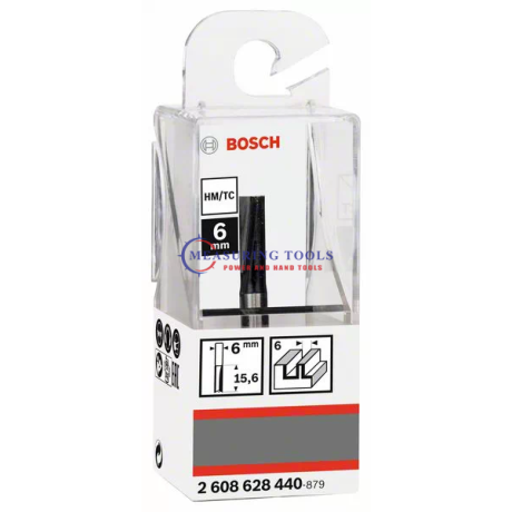 Bosch Routing Straight Bit 6 Mm, D1 6 Mm, L 15,7 Mm, G 48 Mm Routing bits image