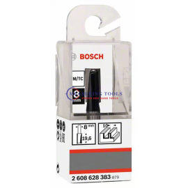 Bosch Routing Straight Bits 8 Mm, D1 10 Mm, L 20 Mm, G 51 Mm