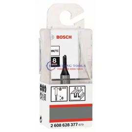 Bosch Routing Straight Bits 8 Mm, D1 4 Mm, L 8 Mm, G 51 Mm