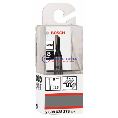 Bosch Routing Straight Bits 8 Mm, D1 5 Mm, L 12,7 Mm, G 51 Mm Routing bits image