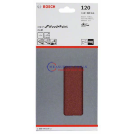 Bosch Velcro Sanding Sheet Expert For Wood 115 X 230, 120 (10pcs)