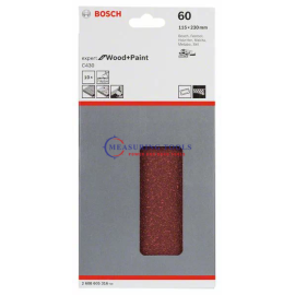 Bosch Velcro Sanding Sheet Expert For Wood 115 X 230, 60 (10pcs)