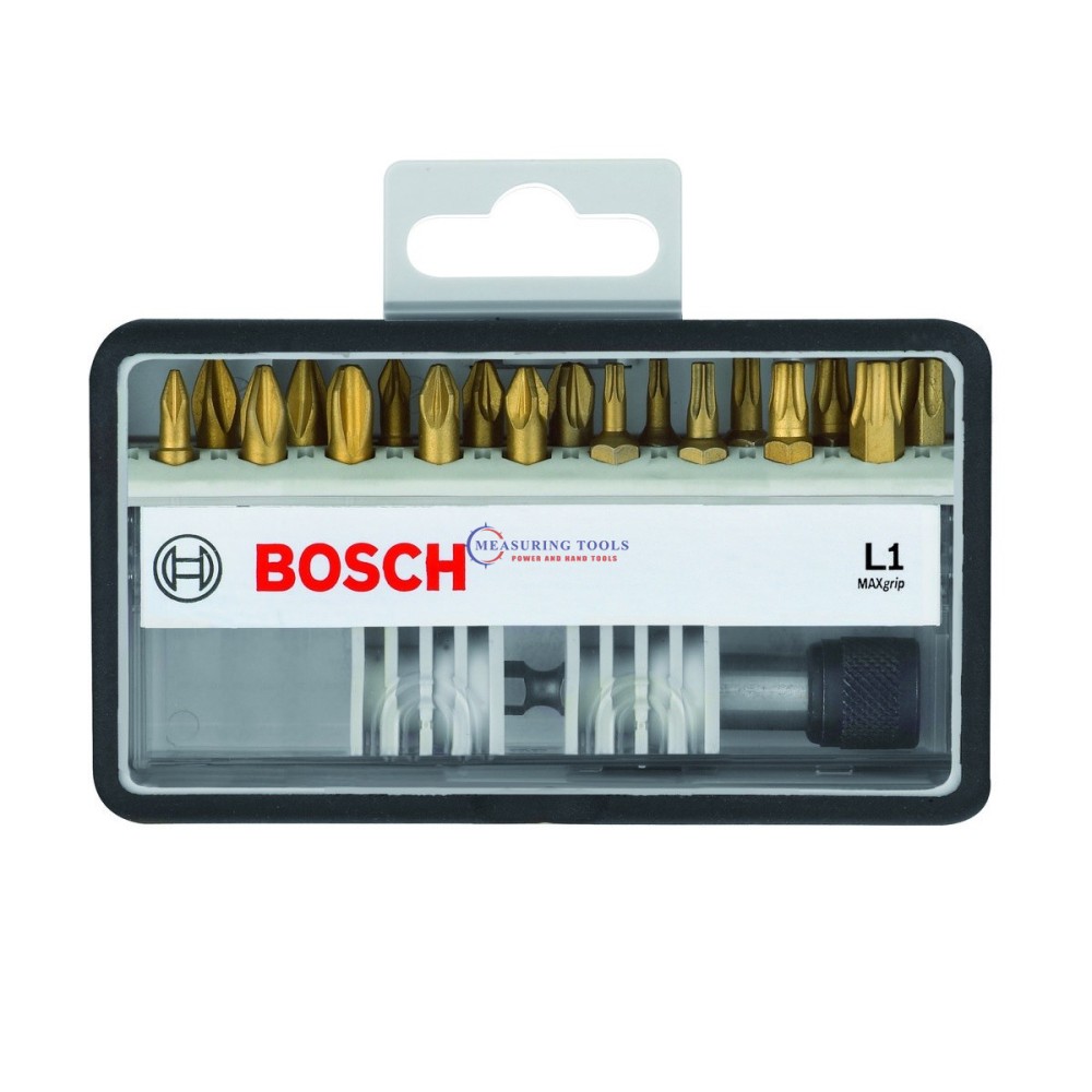 Bosch 18+1-piece Robust Line Set L, Max Grip Version 25 Mm, 18+1-piece Screwdriver bits set image