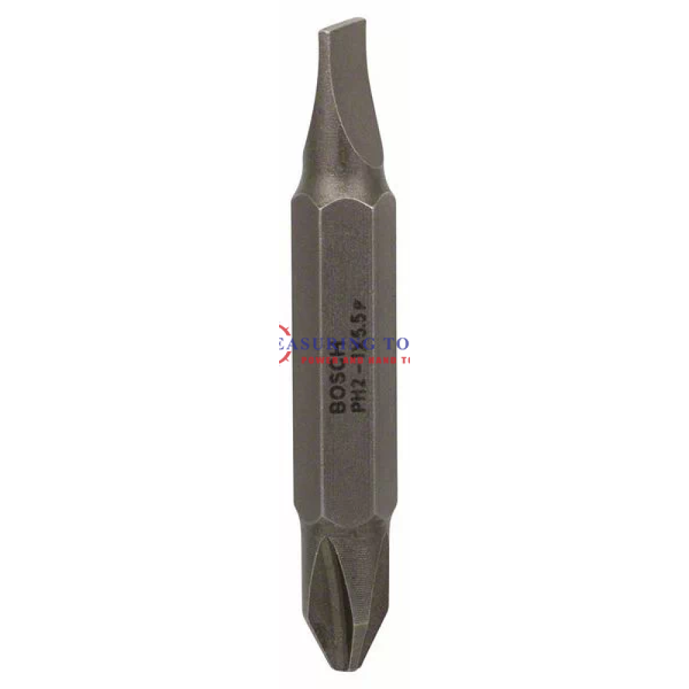 Bosch Double Ended Bit S 1,0x5,5 (flat Tip); PH2; 45 Mm (1 Pc) Screw Driver Bits Screwdriver bits image