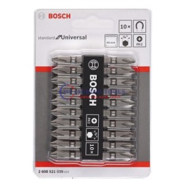 Bosch 10pcs Double Ended SDB Set PH2; PH2; 65 Mm Screw Driver Bits