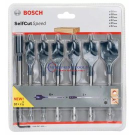 Bosch 7-piece Set 16; 18; 20; 22; 25; 32 Mm Wood Drill Bits