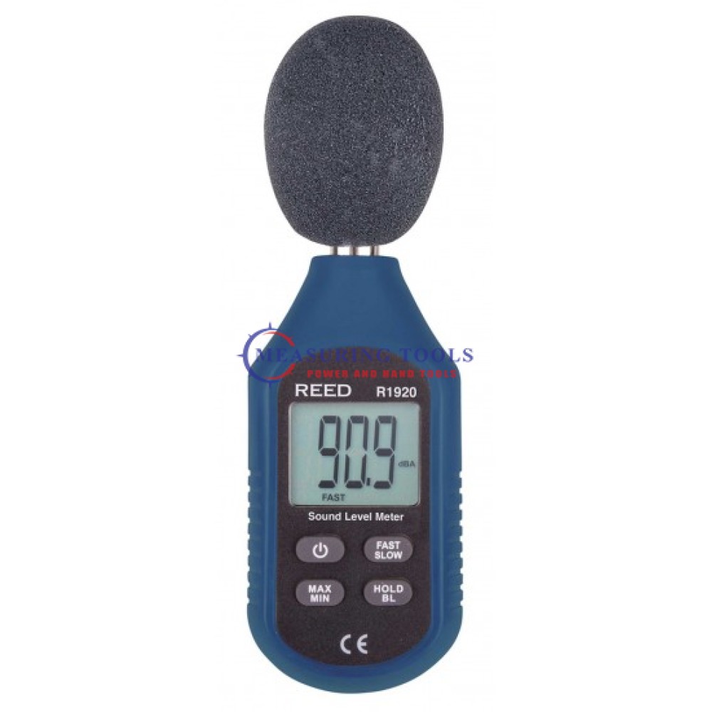 Reed R1920 Sound Level Meter, Compact Sound Level Meters image