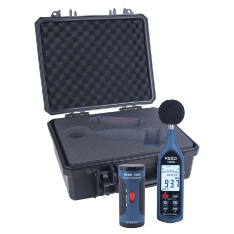 Reed R8080-Kit Sound Level Meter Data Logger & Calibrator Kit Sound Level Meters image