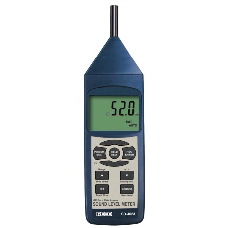 Reed SD-4023 Sound Level Meter, Sd Data Logger Sound Level Meters image