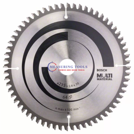 Bosch Multi Material, 235 Mm X 30/25 Mm X 2,4 Mm, 64T Circular Saw Blades Standard Circular saw blade image