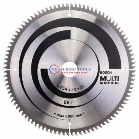 Bosch Multi Material, 254 Mm X 30 Mm X 3,2 Mm, 96T Circular Saw Blades Standard Circular saw blade image