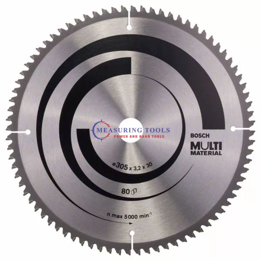 Bosch Multi Material, 305 Mm X 30 Mm X 3,2 Mm, 80T Circular Saw Blades Standard Circular saw blade image