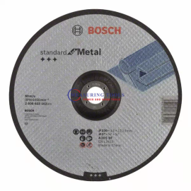 Bosch Standard For Cutting Disc With Depressed Centre, 180 Mm, 22,23 Mm, 3,0 Mm