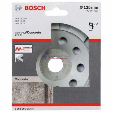 Bosch Standard For Concrete 125 X 22.23 X 5 Mm Diamond Grinding Head Standard Diamond grinding head image