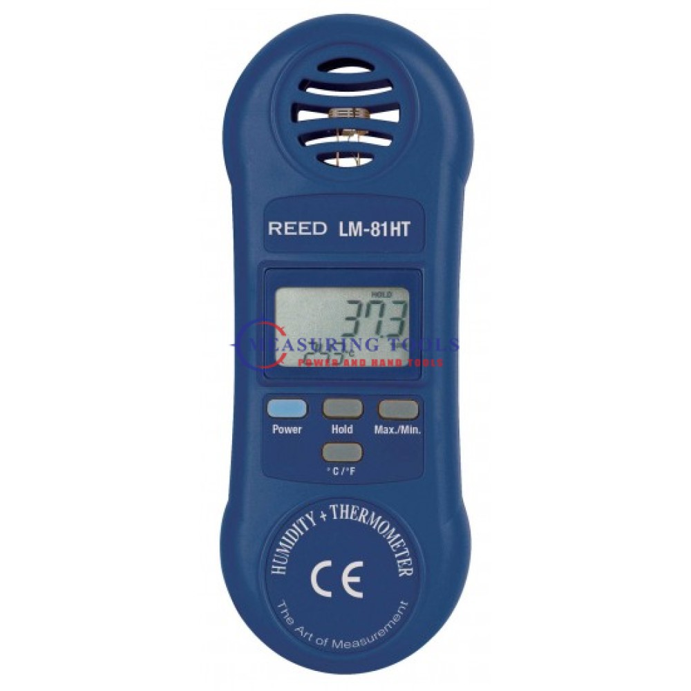 Reed LM-81HT Thermo-Hygrometer, 10/95%Rh, 32/122F, -0/50C Thermo-Hygrometers image