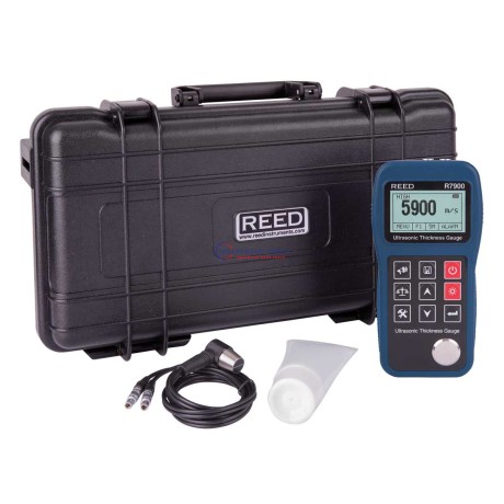 Reed R7900 Thickness Gauge, Ultrasonic, 0.65/400mm Thickness Gauge image