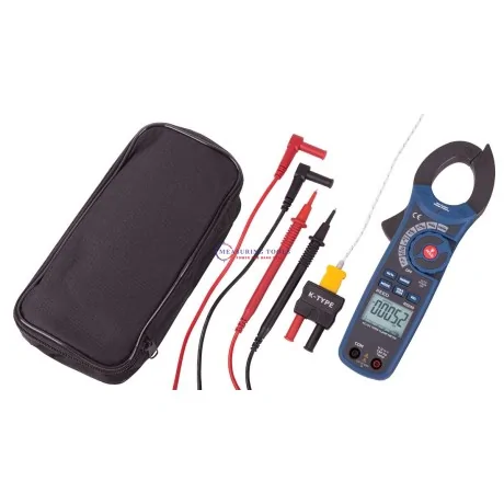 Reed R5040 Clamp Meter, Trms, 1000A AC/DC W/Temp Clamp Meters image
