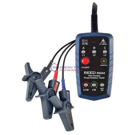 Reed R5044 3-Phase & Motor Rotation Tester,   Non-Contact Electrical Testers image