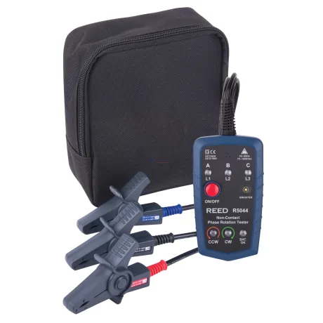 Reed R5044 3-Phase & Motor Rotation Tester,   Non-Contact Electrical Testers image