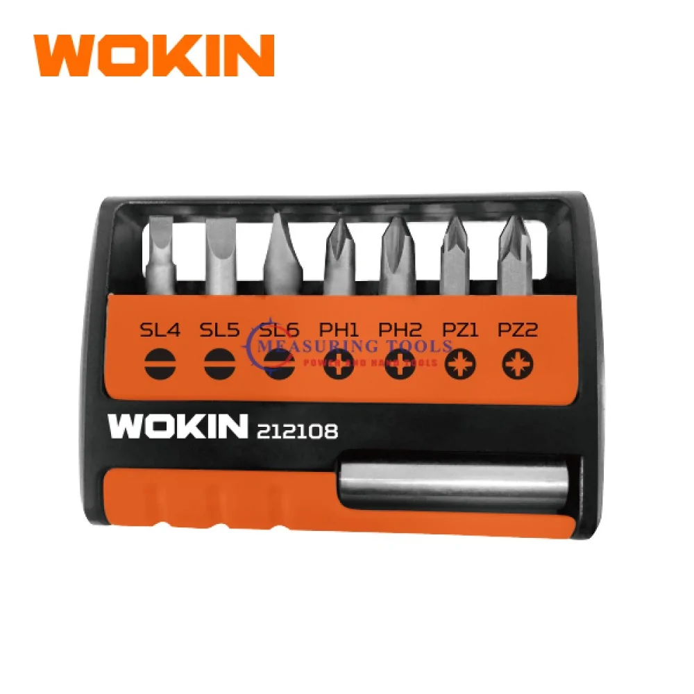 Wokin 8pcs Screwdriver Bit Set Fastening Tools image