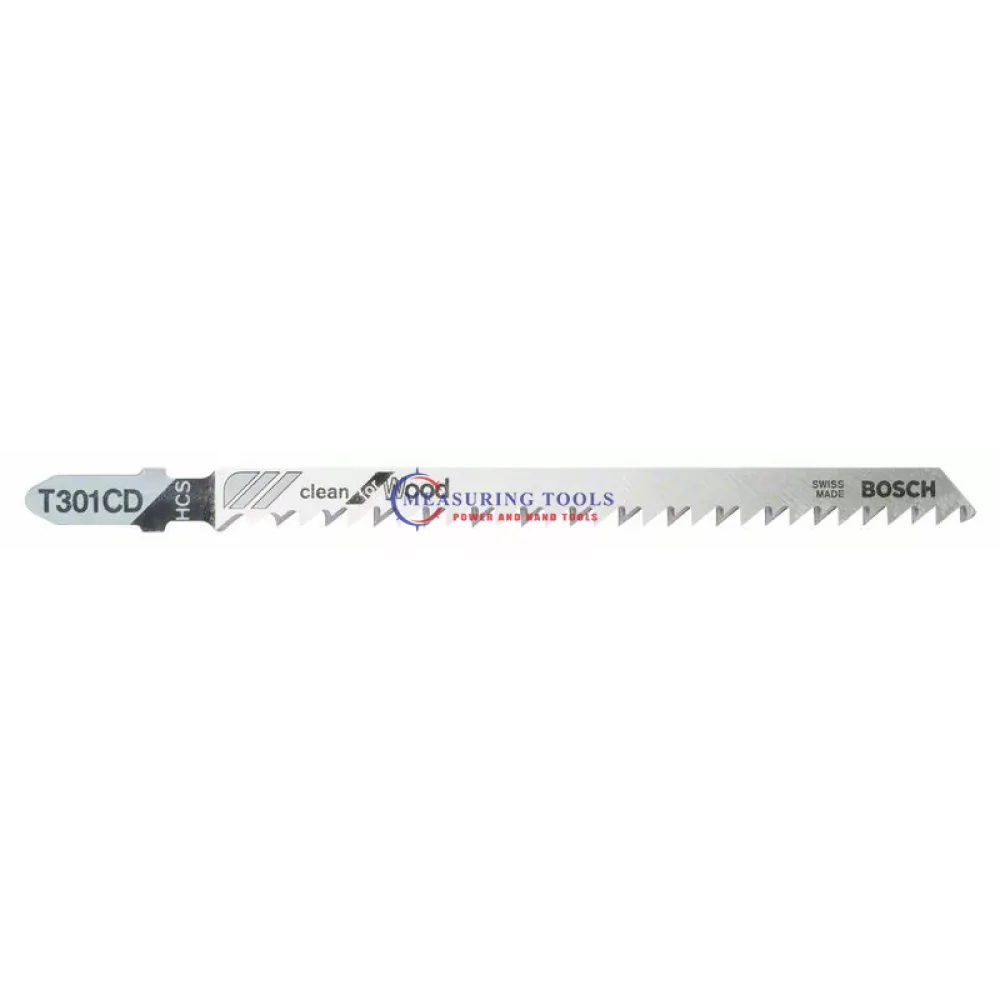 Bosch T 301 CD Clean For Wood (5pcs) Jig Saw Blades Jigsaw blades image