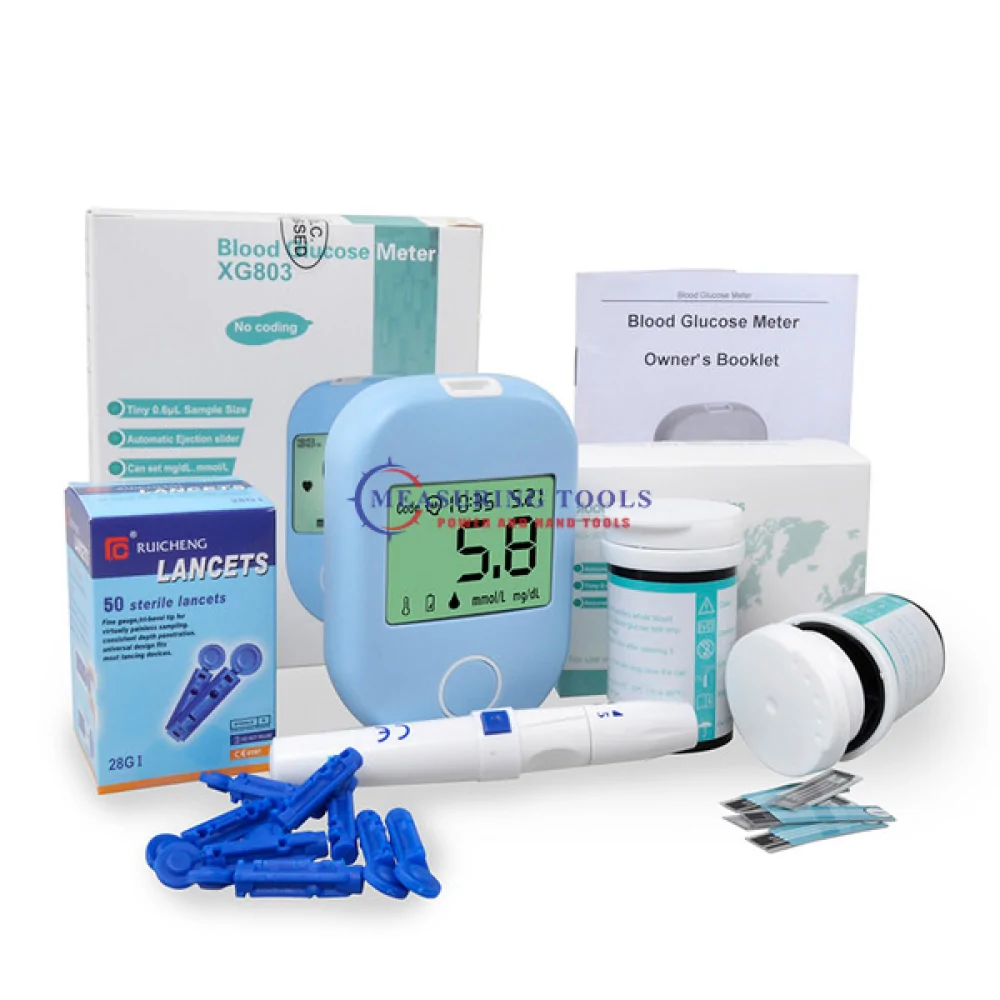 ARI XG803 Glucometer With 50 Trips Medical image