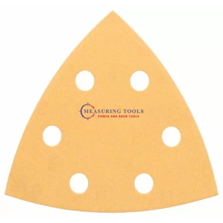 Bosch C470 Sanding Sheet, Pack Of 6 93 Mm, 60; 120; 240 Multi-cutter Accessories image