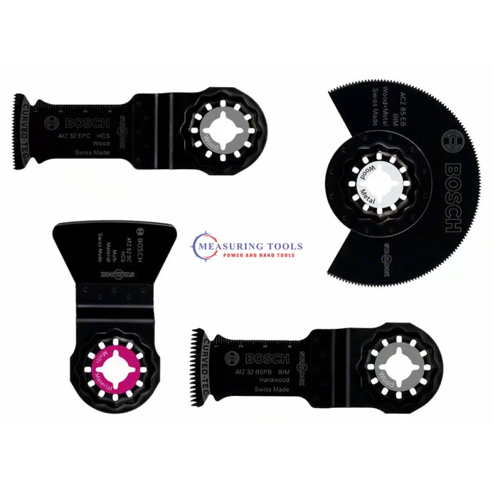 Bosch Set: ACZ 85 EB (1x); AIZ 32 BSPB (1x); AIZ 32 EPC (1x); ATZ 52 SC (1x) Multi-cutter Accessories image
