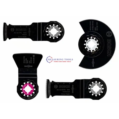 Bosch Set: ACZ 85 EB (1x); AIZ 32 BSPB (1x); AIZ 32 EPC (1x); ATZ 52 SC (1x) Multi-cutter Accessories image