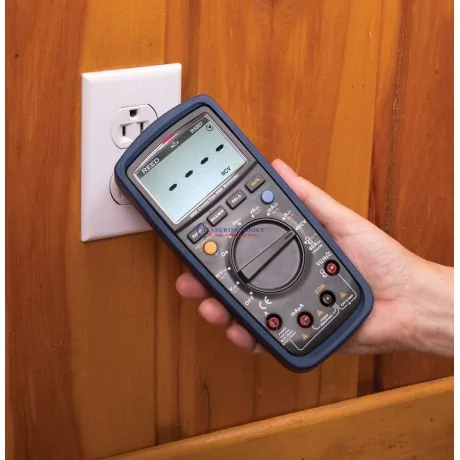Reed R5007 True Rms Digital Multimeter, 600v Ac/Dc Multimeters image