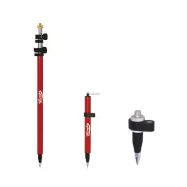Muya G33011 Mini Aluminum Prism Pole With Fixed Tip, Length 39cm