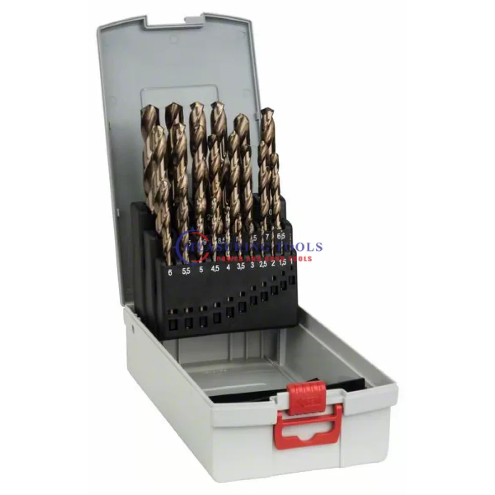 Bosch Probox HSS-Co, 1-13 Mm (25pcs) Metal Drill Bits