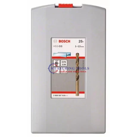 Bosch Probox HSS-Co, 1-13 Mm (25pcs) Metal Drill Bits