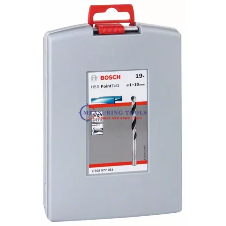 Bosch ProBox HSS PointTeQ 1-10 Mm (19Pcs) Metal Drill Bits Probox HSS Metal drill bits image