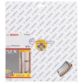 Bosch Professional For Universal 300 Mm X 20,00+25,40 Mm X 3,1 Mm Diamond Cutting Disc